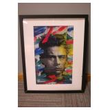 Framed James Dean Pop Art Print