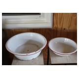 Vintage Enamel Bowls