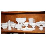 Milk Glass Collection