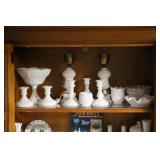 Hobnail Milk Glass Collection