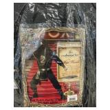 Used Sz. XL Ninja Warrior In Character Costume