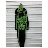 Used Sz 2XL InCharacter Glow in the Dark Skeleton