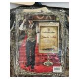 Used  Sz. XL  In Character Gambling Man Costume