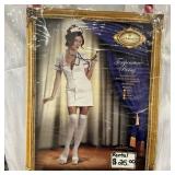 Used Sz. S (4-6) In Character Slutty Nurse Costume