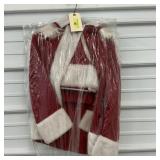 Used Sz. M  Mrs. Claus Costume