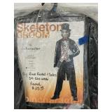 Used Sz.XL InCharacter Skeleton Groom Costume