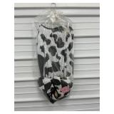 Used Sz. LG, Dairy Cow One Piece Costume