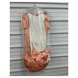 Used Sz. L/XL Satin Hoop Dress Costume