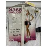 Used Sz. M Sassy Sailor Costume