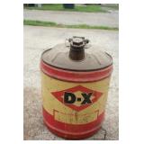 D-X Metal Oil Can