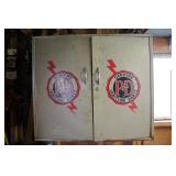 Vintage P&D Ignition Parts Cabinet