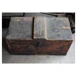 Wooden Tool Box & Tools