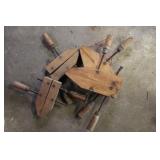 4 Wood Clamps