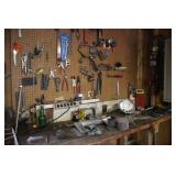 Contents of Bench & Peg Board