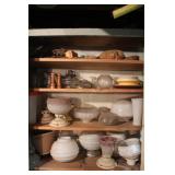 Contents of cabinet