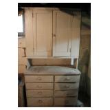 Large Wooden Storage Cabinet