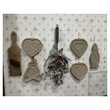 Brown Bag Cookie Art Molds & Vintage Utensils