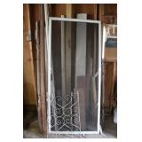 Sliding Screen Door, Wood, Porch Post, Trim Decora