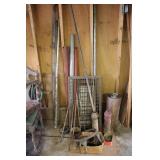 Vintage Cold Air Return Grates, Metal Poles, Misc.