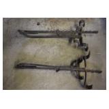 Antique Pair of Ladder Brackets