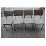 Vintage MCM Metal Framed Chairs
