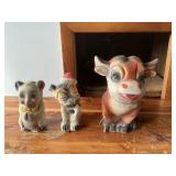 Chalkware Figurines