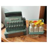 Dairy Bottles & Tom Thumb Cash Register
