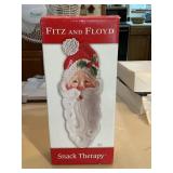 Fitz & Floyd Santa Snack Tray