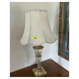 Pressed Glass Lamp