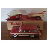 Vintage Buddy L Special Campers Set
