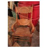 Full Sized Wooden Rocking Chair