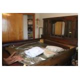 King Size Waterbed Frame & Headboard