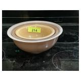 Pyrex Glass Mixing Bowl set