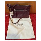 New Fossil Leather Crossbody Bag