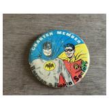 Vintage 4' Charter Member Batman & Robin Button