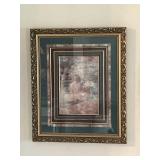 Gold Framed Interior Print