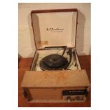 Vintage Airline 4 Speed Portable Record Player