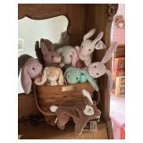 Longenberger Basket & Beanie Babies
