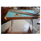 Vintage Folding Miniature Pool Table