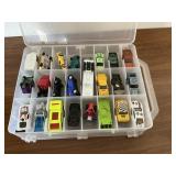 Matchbox Cars, Tractors & Carrying Case