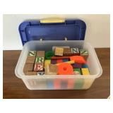 Wood ABC Blocks