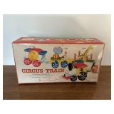 Circus Train Wooden Pull Toy