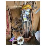 Planters, Shepherds Hook, Hanging Baskets, & Misc.