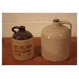 Antique Glazed Stoneware Jugs