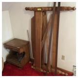 Full Size Metal Bed Frame & Nightstand