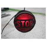 Vintage 2 Sided Stop Light