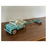 Tonka Jeep & Boat Trailer
