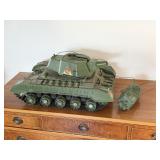 Vintage Deluxe Remote Tiger Joe Tank
