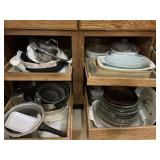 Lrg. Quanity of Baking Dishes