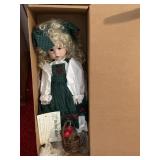 The Doll Maker  Apple Abby Porcelain Doll
